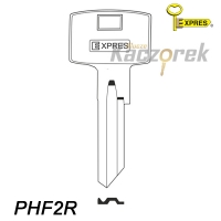 Expres 111 - klucz surowy mosiężny - PHF2R